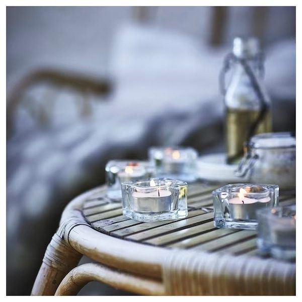 شمع وارمر معطر ایکیا JAMLIK مجموعه 30تایی/ رایحه وانیل — تصویر ۴