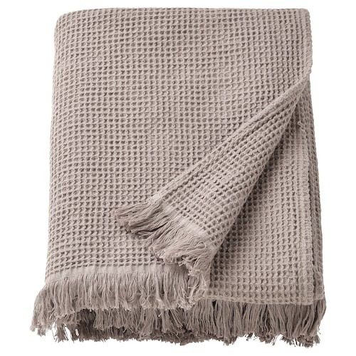 حوله حمام ایکیا VALLASAN قهوه ای/خاکستری سایز 100×150