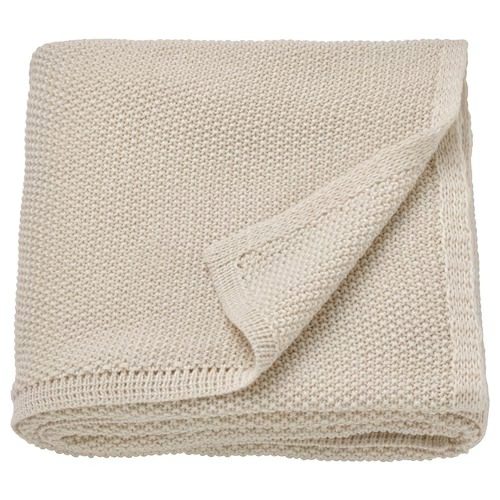 شال مبل ایکیا HUMLEMOTT استخوانی سایز 130×170