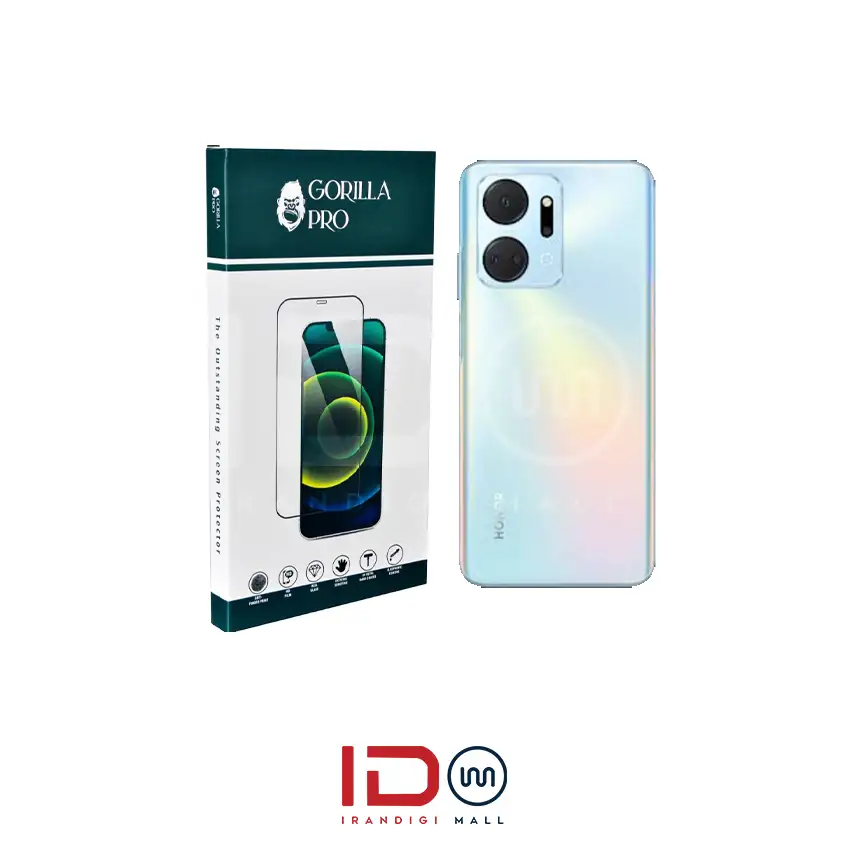 گلس و محافظ هیدروژلی (مات) بدنه گوشی آنر مدل HONOR X7a