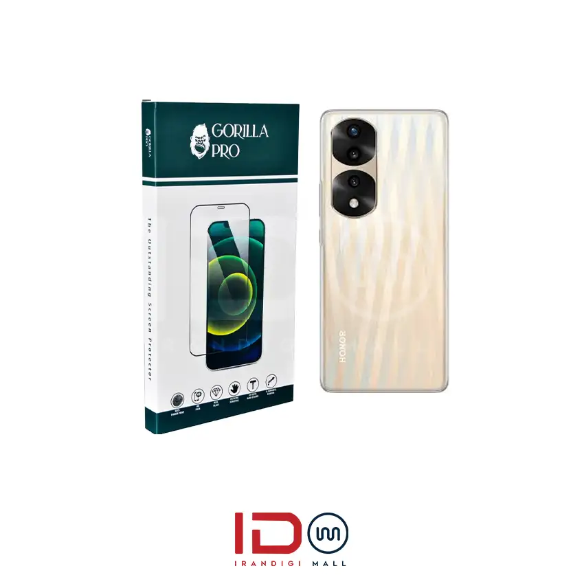 گلس و محافظ هیدروژلی (مات) بدنه گوشی آنر مدل HONOR 70 Pro Plus