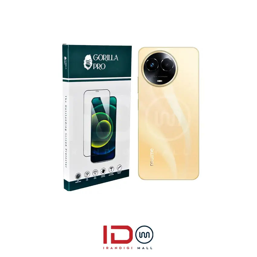 گلس و محافظ هیدروژلی (مات) بدنه گوشی ریلمی مدل REALME 11 — تصویر ۲