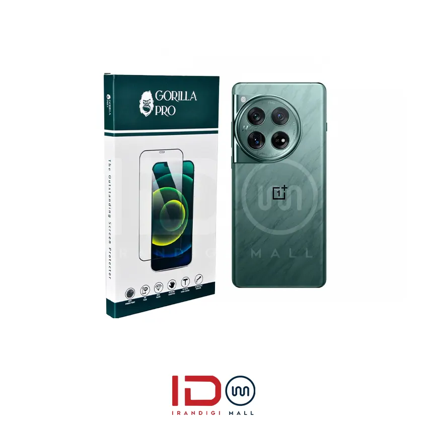 گلس و محافظ هیدروژلی (شفاف) بدنه گوشی وان پلاس مدل OnePlus 12