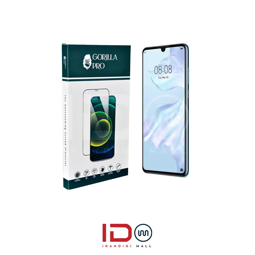 گلس و محافظ هیدروژلی (مات) نمایشگر گوشی هواوی مدل Huawei P30
