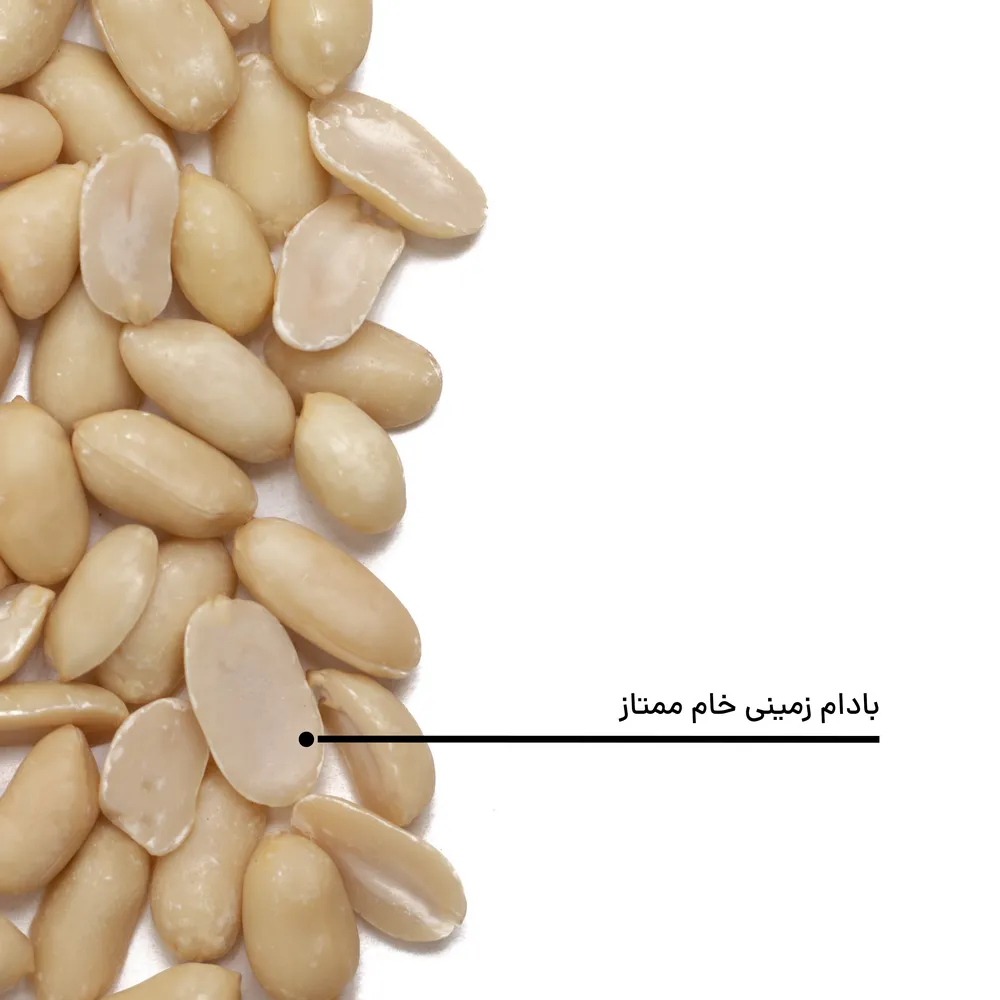 مغز بادام‌زمینی خام ممتاز — تصویر ۵