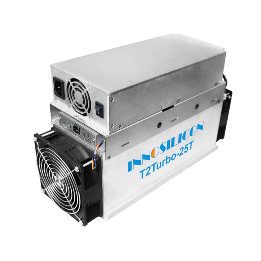 دستگاه ماینر اینوسیلیکون مدل T2Ti 25Th/s