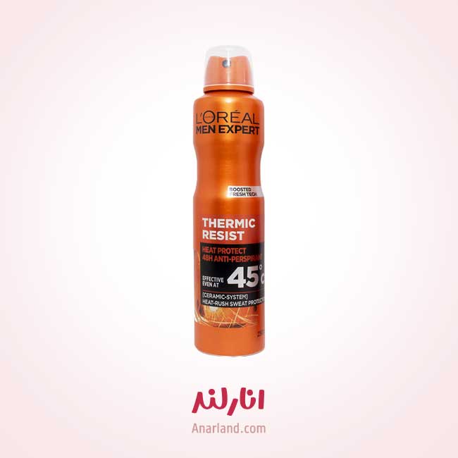 اسپری ضد تعریق مردانه لورال سری MEN EXPERT مدل Thermic Resist