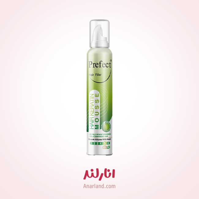 موس مو پرفکت هیر فیلر مدل HAIR KERATIN شماره 5 — تصویر ۲