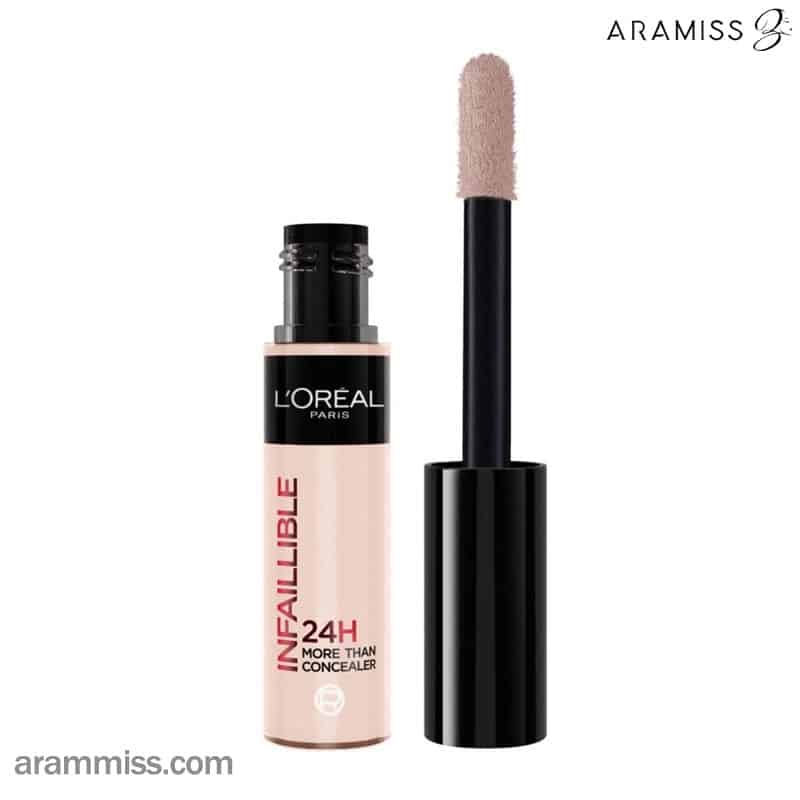 کانسیلر مایع 24 ساعته اینفالیبل لورال More Than Concealer