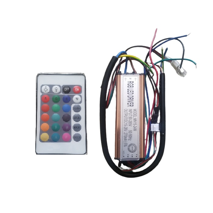 درایور 24 وات RGB مدل کنترل دار