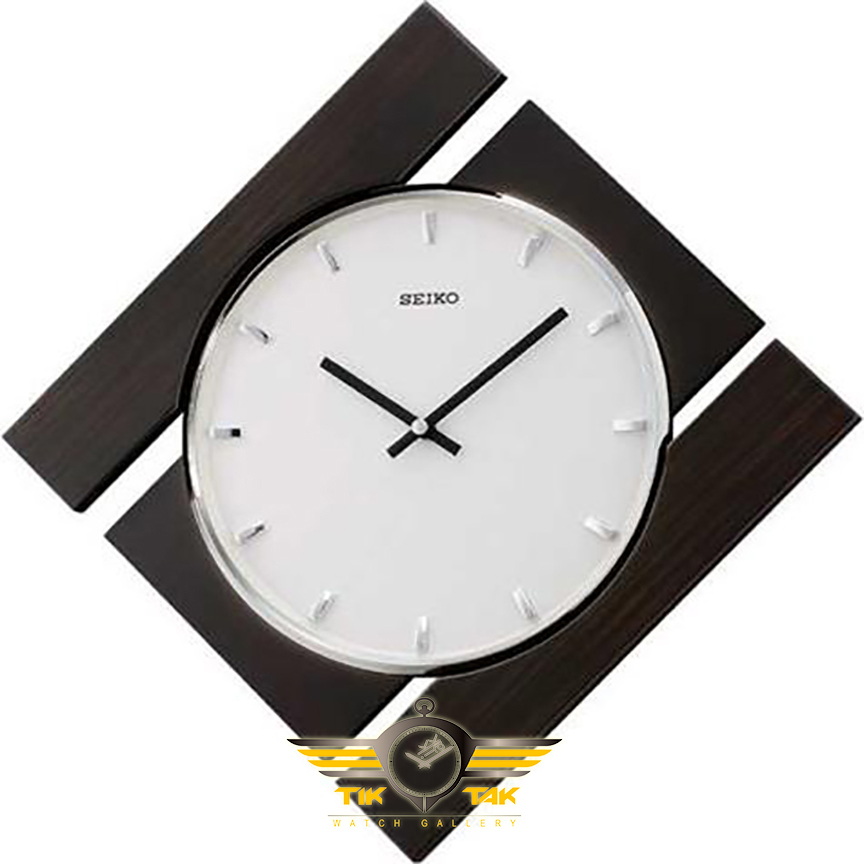 QXA444B مدل ساعت سیکو ساعت قاب چوبی سیکو ساعت عدد برجسته سیکو