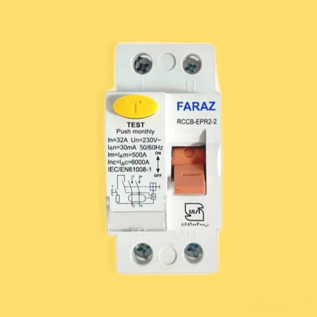 فیوز محافظ جان تک فاز 32آمپر فراز استاندارد — تصویر ۲