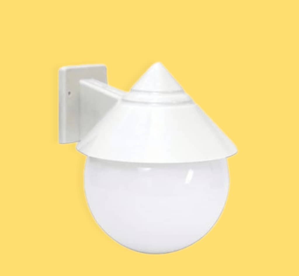 چراغ حیاطی دیواری پلاستیکی وارونه — تصویر ۵