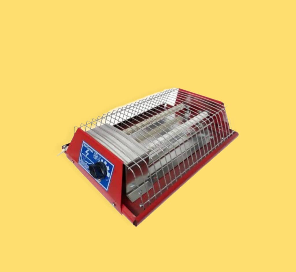 کرسی برقی 1000 وات ناسیونال دو شعله مدل نیک — تصویر ۲