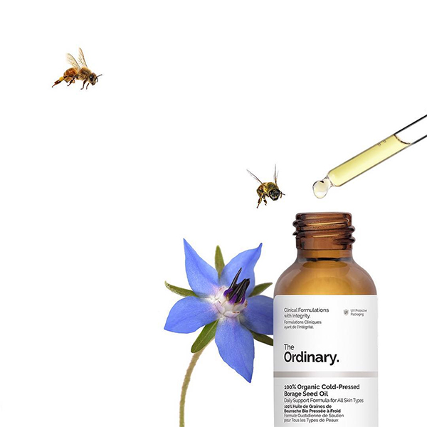 سرم مخصوص پوست خشک و حساس اوردینری The Ordinary روغن دانه گل گاوزبان ۳۰ میل — تصویر ۳