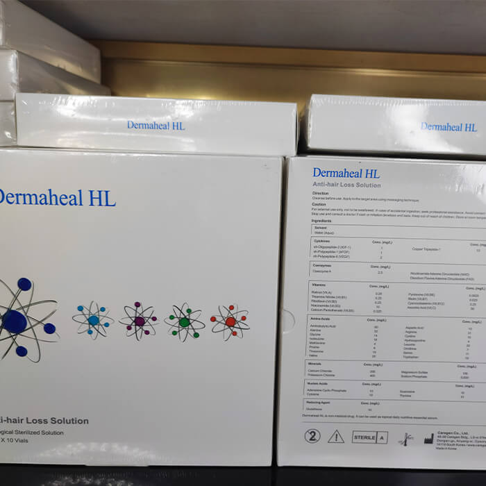 کوکتل درماهیل مو ضدریزش و تقویت مو Dermaheal HL — تصویر ۶