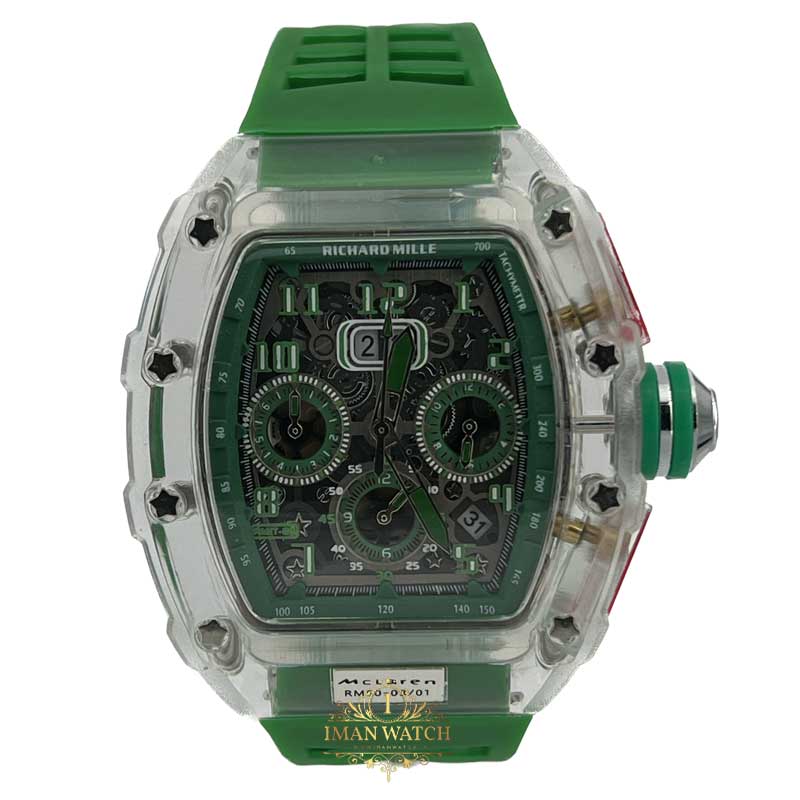 ساعت مچی مردانه ریچارد میل سبز 8891 Richard Mille Mclaren — تصویر ۲