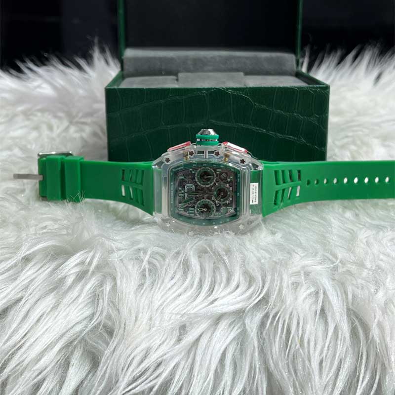ساعت مچی مردانه ریچارد میل سبز 8891 Richard Mille Mclaren — تصویر ۴