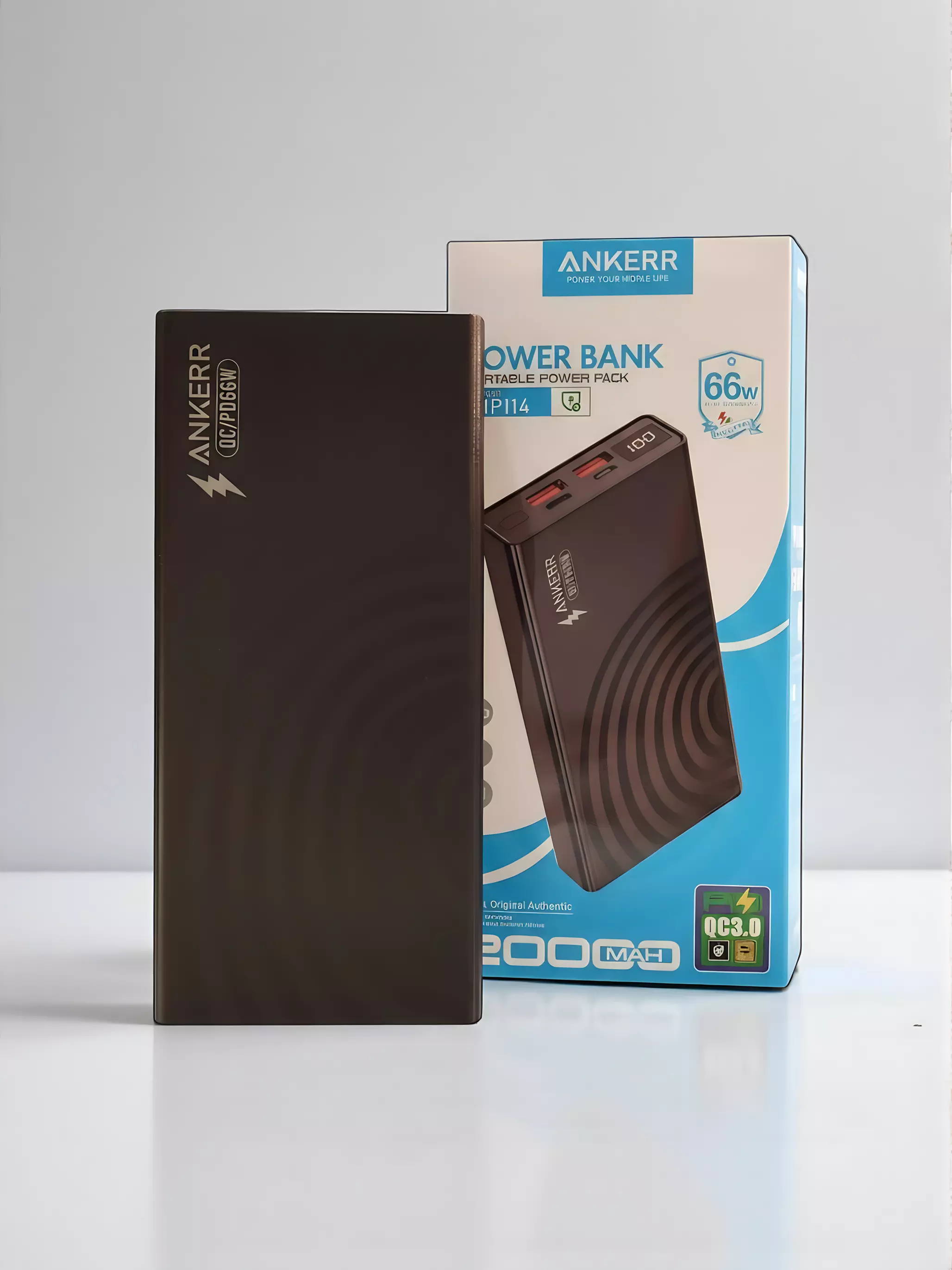 پاوربانک Anker مدل 66 وات mp114 ظرفیت 20000