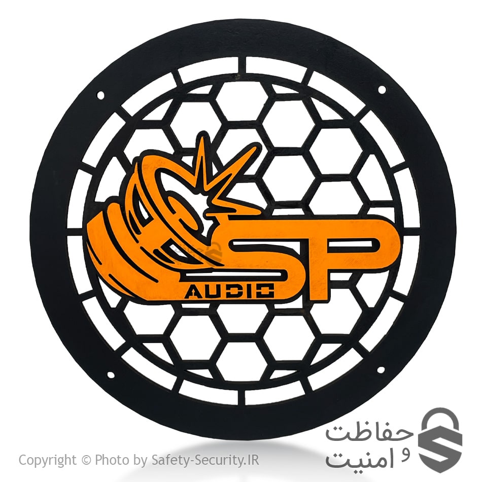 قاب میدرنج 6 اینچ چوبی طرح دار