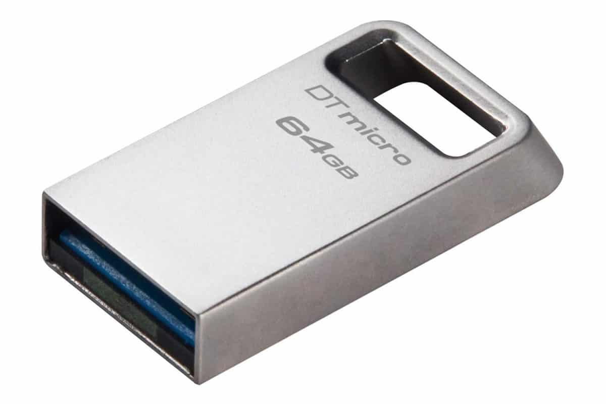 فلش مموری 64 گیگ کینگستون مدل DataTraveler Micro 3.1 — تصویر ۳