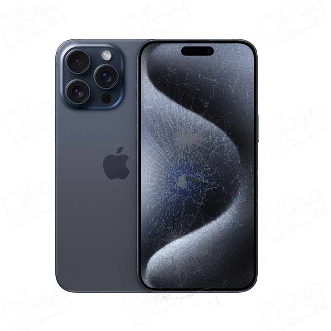 تعویض گلس ال سی دی آیفون 15 پرو مکس Glass lcd iphone 15 pro max