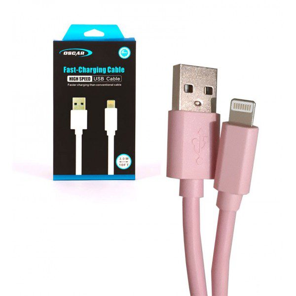 کابل آیفون (Lightning) اسکار (Oscar) طول 3 متر مدل V-258