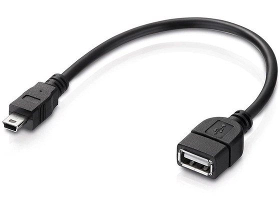 کابل OTG ذوزنقه به مادگی USB
