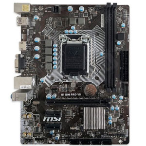 مادربرد کارکرده msi H110M Pro-VH