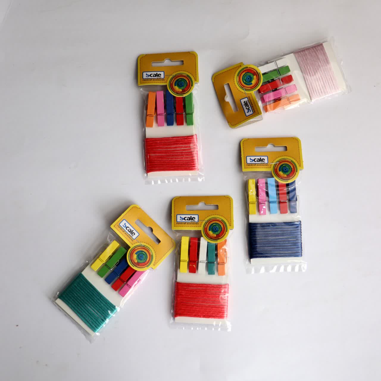 گیره چوبی و طناب