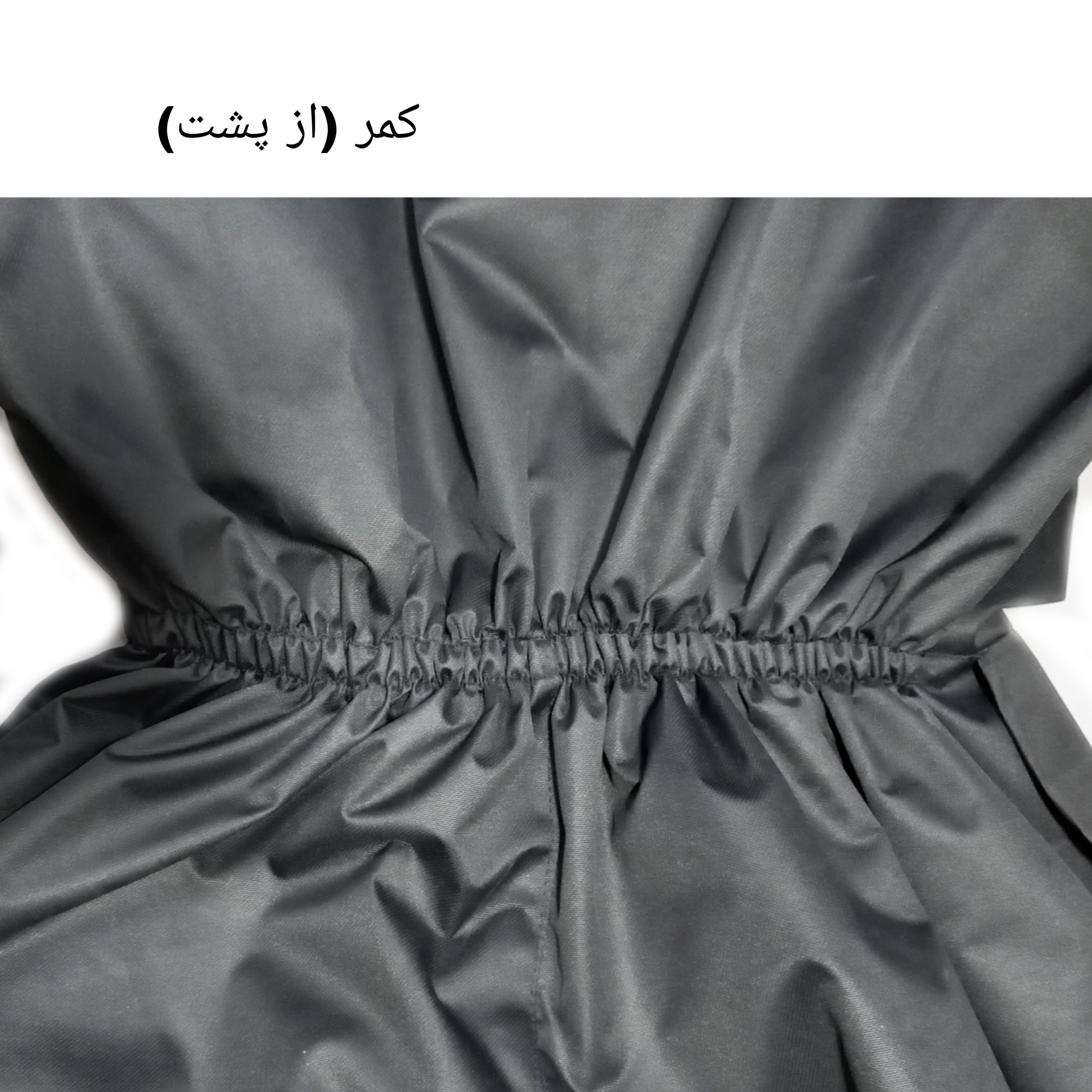 لباس کار یکسره ضداب کره ای درجه یک – (مشکی _ سفید) — تصویر ۵