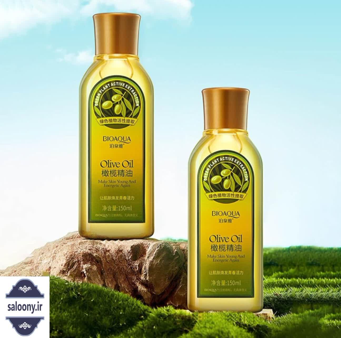 سرم پوست و مو روغن زیتون بیوآکوا BIOAQUA Olive Oil Serum — تصویر ۳