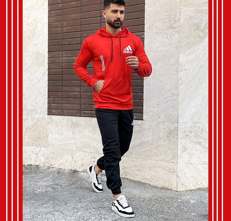 ست هودی و شلوار طرح Adidas مدل Arena