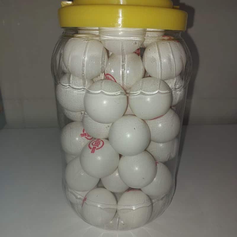 توپ پینگ پنگ دبه ای