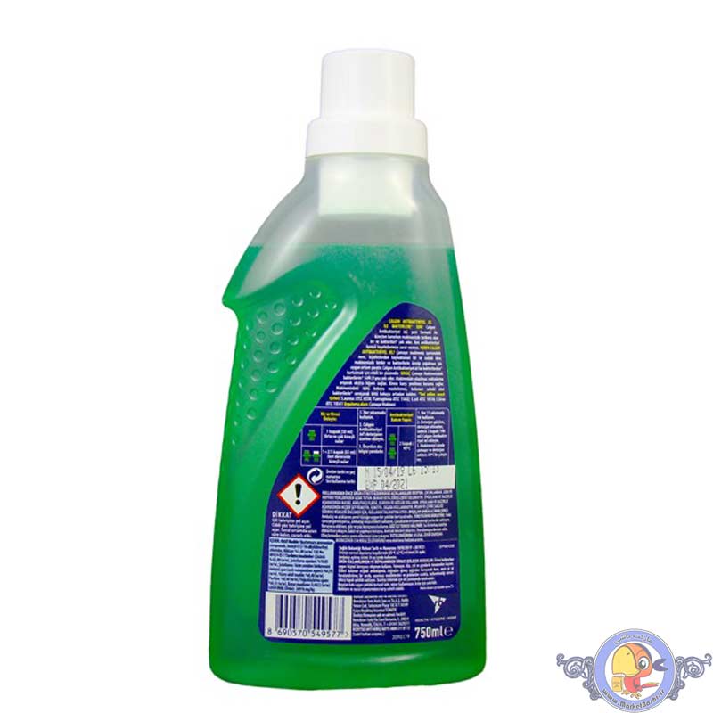 ژل جرمگیر آنتی باکتریال ماشین لباسشویی کالگون 750 میل — تصویر ۳