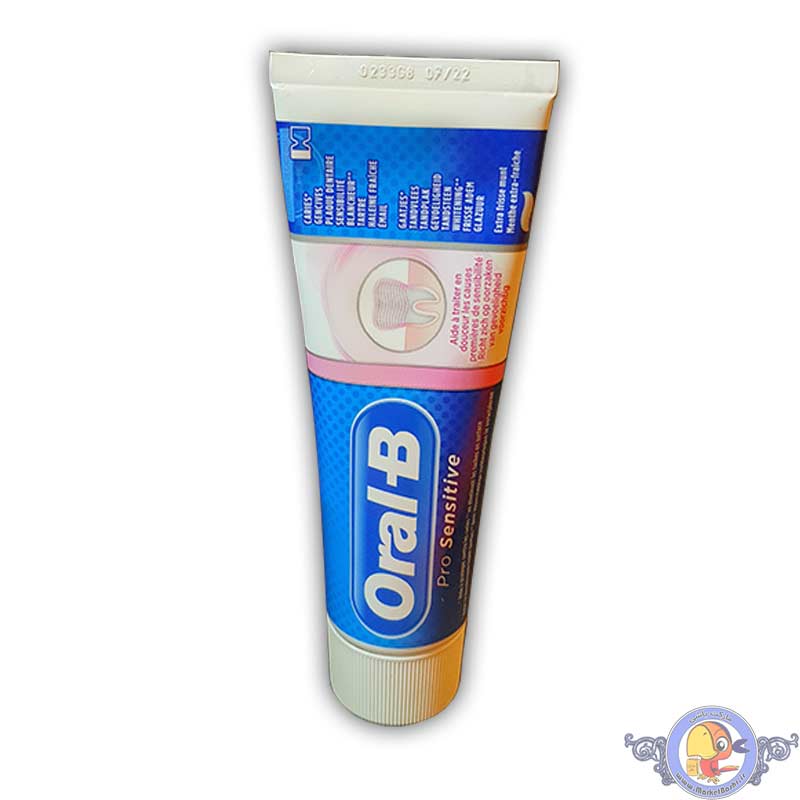 خمیر دندان تخصصی اورال-بی ضدحساسیت Oral-B Pro-Sensitive 75ml — تصویر ۴