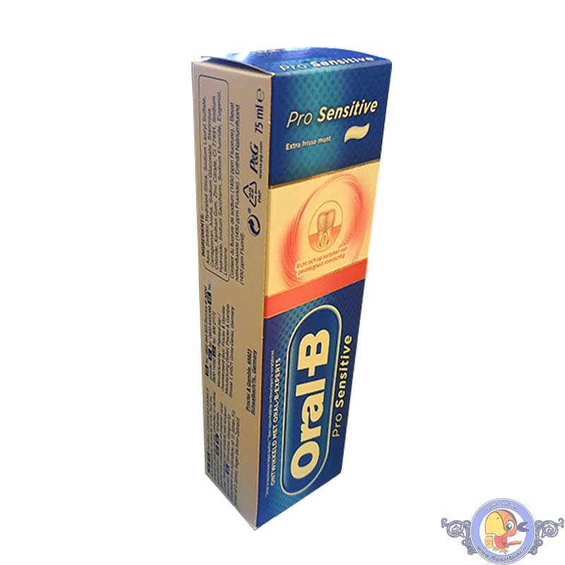 خمیر دندان تخصصی اورال-بی ضدحساسیت Oral-B Pro-Sensitive 75ml — تصویر ۵