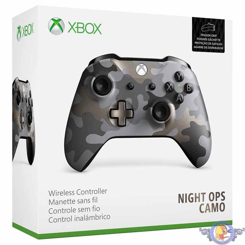 دسته بی سیم مایکروسافت مناسب Xbox One S مدل Midnight Ops Camo — تصویر ۷
