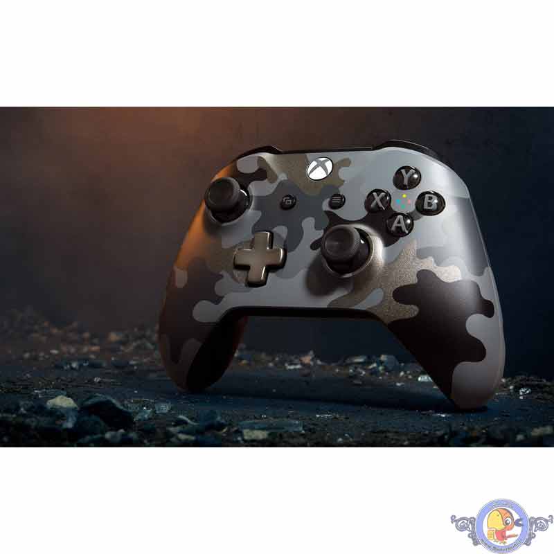 دسته بی سیم مایکروسافت مناسب Xbox One S مدل Midnight Ops Camo — تصویر ۸