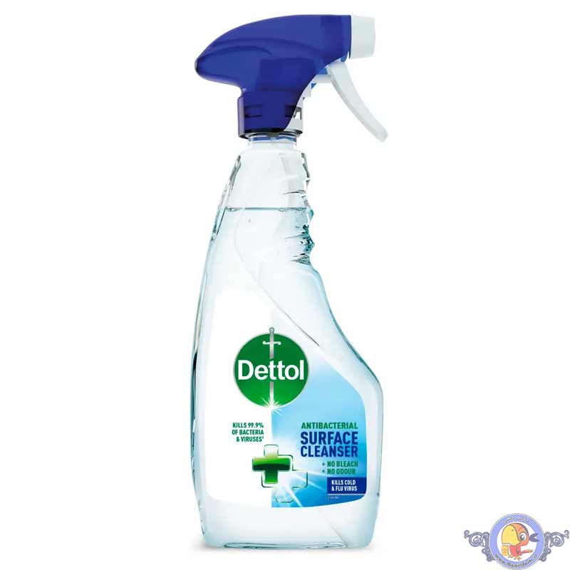 اسپری ضدعفونی کننده سطوح دتول مدل surface cleaner حجم 500ml — تصویر ۲
