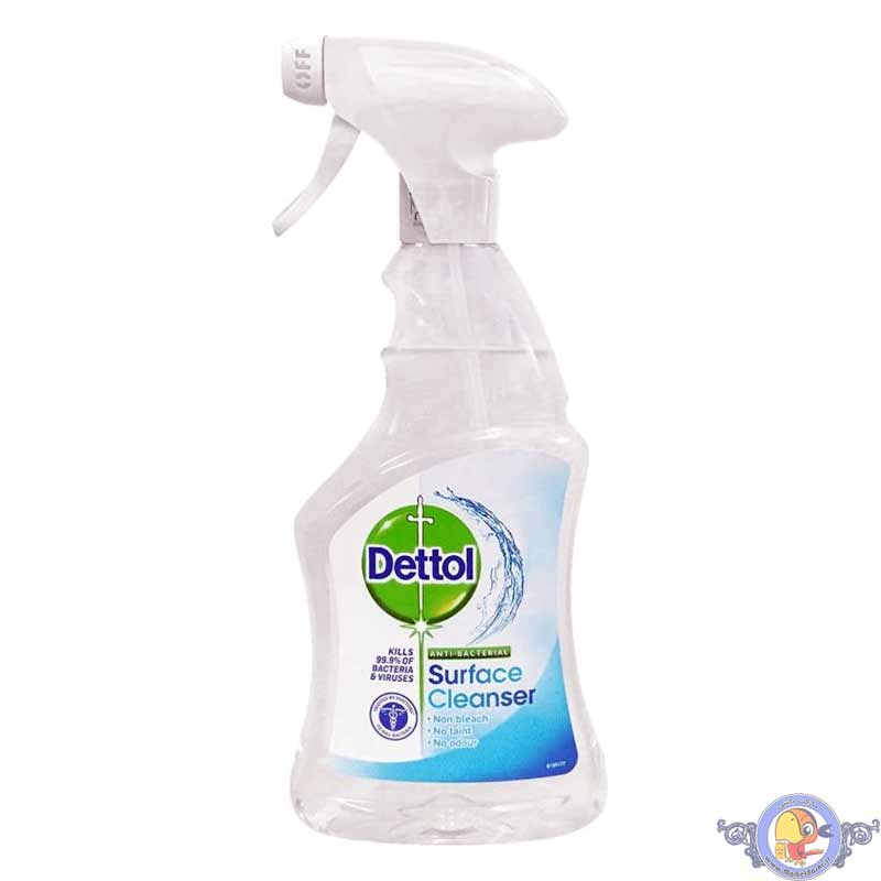اسپری ضدعفونی کننده سطوح دتول مدل surface cleaner حجم 500ml — تصویر ۳