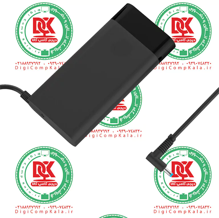 شارژر لپ تاپ اورجینال اچ پی 19.5 ولت 11.8 آمپر 230 وات سر آبی HP 230W 19.5V 11.8A Blue Pin Adapter