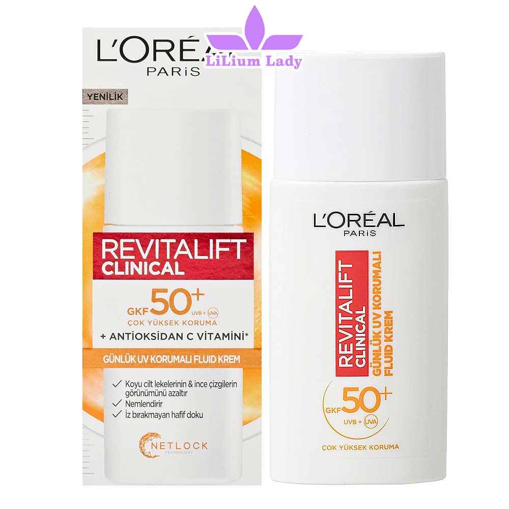ضدآفتاب رویتالیفت کلینیکال لورال پاریس با SPF 50+