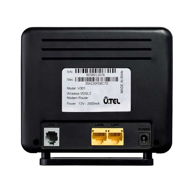مودم یوتل VDSL بی سیم V301 در بازار شبکه — تصویر ۳