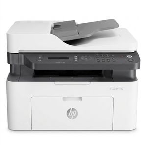 پرینتر چندکاره لیزری تک‌رنگ A4 اچ‌پی مدل Laser MFP 139fnw با قابلیت پرینت، اسکن، کپی و فکس، اتصال USB، وای‌فای و شبکه