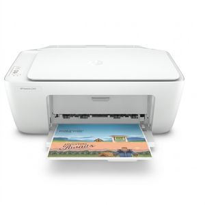 پرینتر چندکاره جوهرافشان رنگی اچ‌پی مدل DeskJet 2320 با قابلیت پرینت، اسکن و کپی، رزولوشن چاپ 4800 × 1200 dpi و سینی 60 برگی