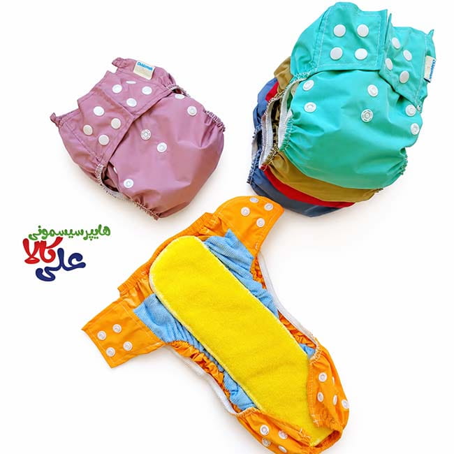پوشک دائمی سایز شو طرح ساده