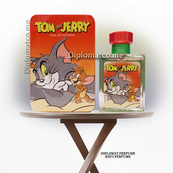 عطر کودک فرانسوی مدل تام و جری Tom&jerryحجم ۵۰ میل