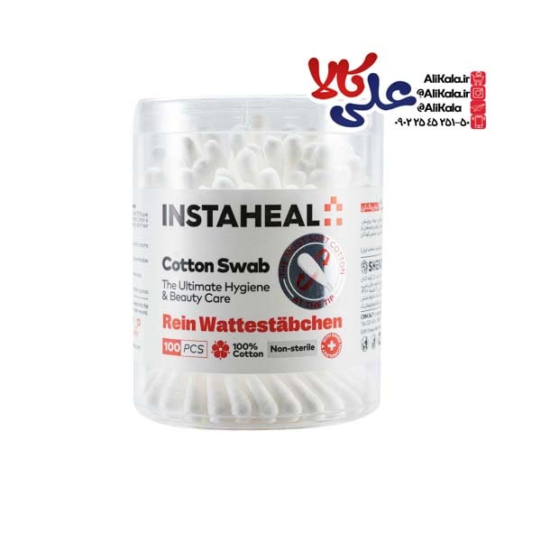 گوش‌ پاک‌ کن اینستاهیل Instaheal بسته ۱۰۰ عددی