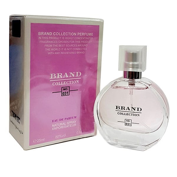 عطر جیبی زنانه شنل چنس تندر برند کالکشن مدل 031 حجم 25 میلی لیتر